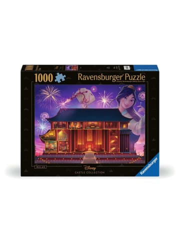 Ravensburger Ravensburger Puzzle 1.000 Teile Disney Castles: Mulan in bunt