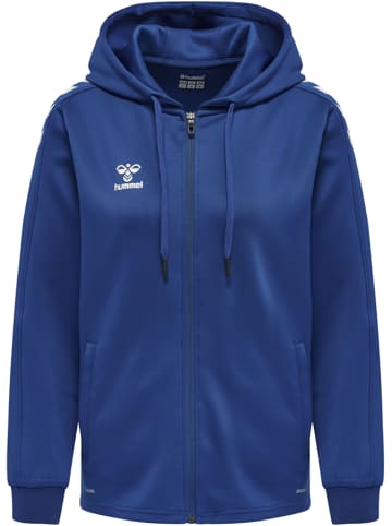 Hummel Hummel Hoodie Hmlcore Multisport Damen Atmungsaktiv Feuchtigkeitsabsorbierenden in TRUE BLUE