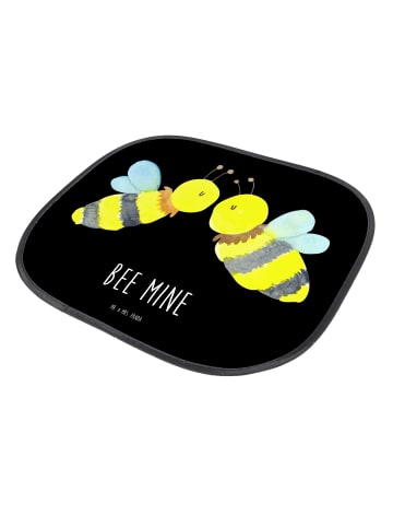 Mr. & Mrs. Panda auto hitzeschutz Biene Liebe mit Spruch in Schwarz