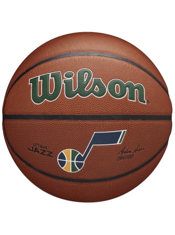 Wilson Wilson Team Alliance Utah Jazz Ball in Braun