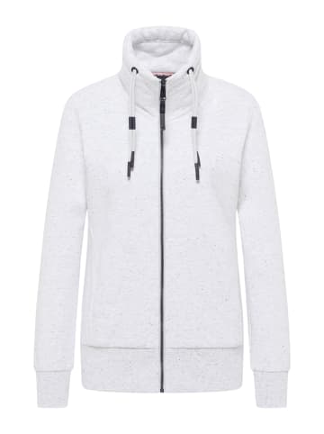 ragwear Sweatjacke 'RONETTE' in weiss