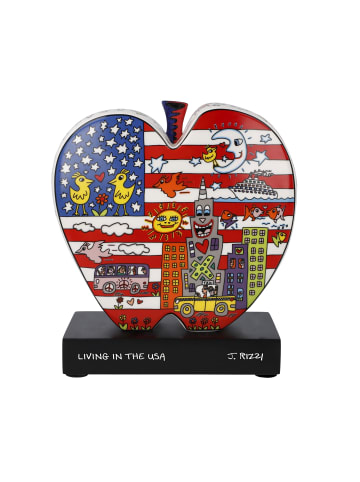 Goebel Figur " James Rizzi - Living in the USA " in Bunt