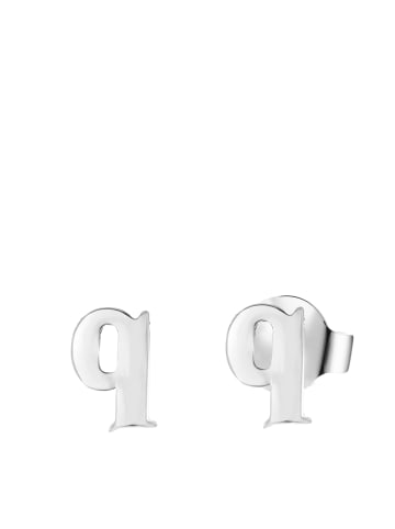 Lucardi Ohrringe "Buchstabe Q"