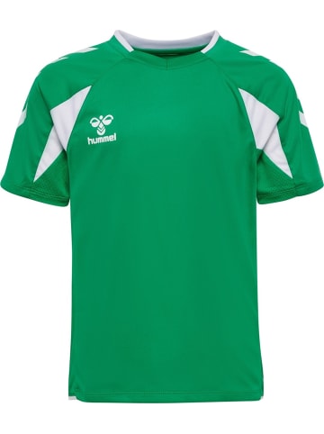 Hummel Kinder Sportshirt "Core 2.0 Jersey S/S" in Grün