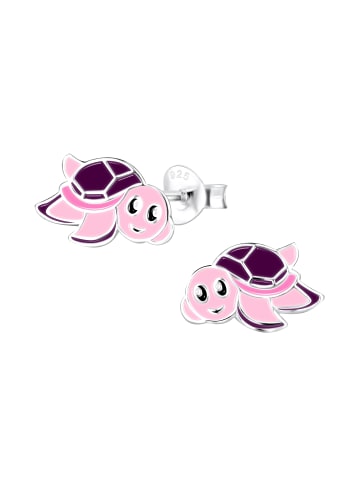 schmuck23 Silber Ohrringe 925 Schildkröte 0,7 cm x 0,8 cm