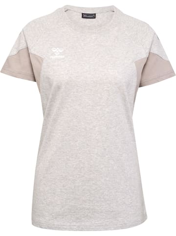 Hummel Hummel T-Shirt Raglanärmel Hmltravel Damen in LIGHT GREY MELANGE
