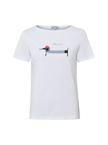 More & More Shirt in weiß mehrfarbig