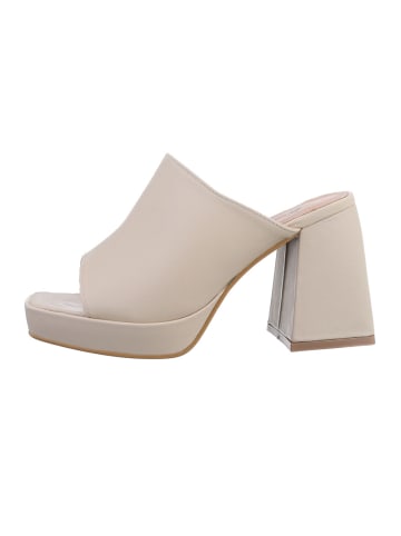 Ital-Design High-Heel Sandalette in Beige