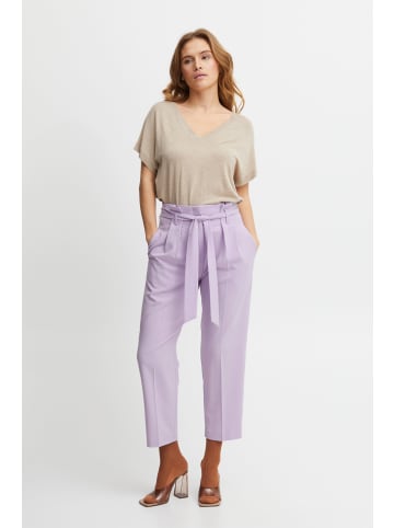 b.young Stoffhose BYDANTA BELT PANTS - 20812656 in rosa