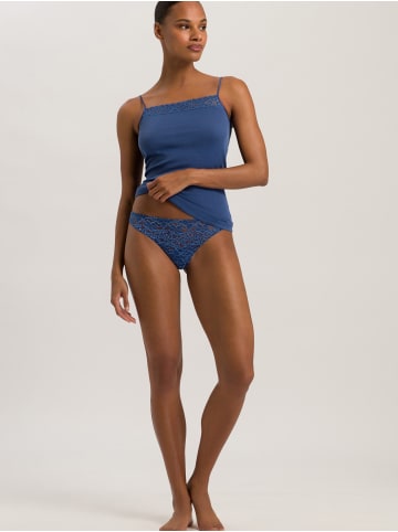 Hanro Spaghettitop Moments in true navy