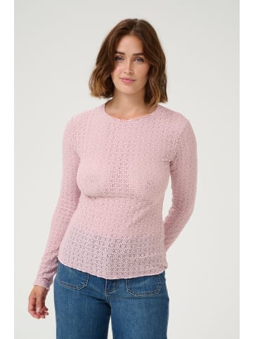 Kaffe Langarm-Bluse KAnomi Regular fit in Burnished Lilac