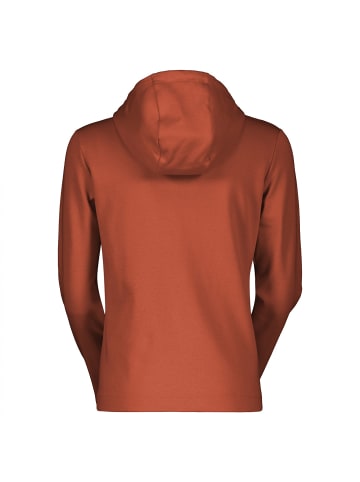 SCOTT W TECH ZIP HOODY in Rot