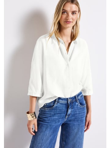 Street One Dolman Hemdbluse in Weiß