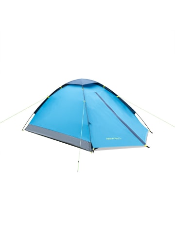 COFI 1453 Nils 2-Personen Campingzelt mit Moskitonetz Zelt für Wanderungen & Kur in Blau