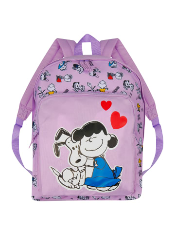 ONOMATO! Rucksack Kindergarten Peanuts Snoopy in Rosa