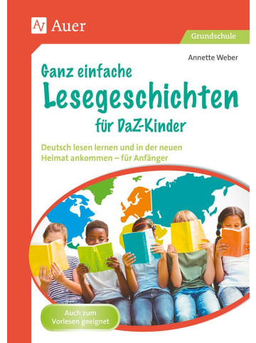 Auer Verlag Ganz einfache Lesegeschichten für DaZ-Kinder | Deutsch lesen lernen und in...