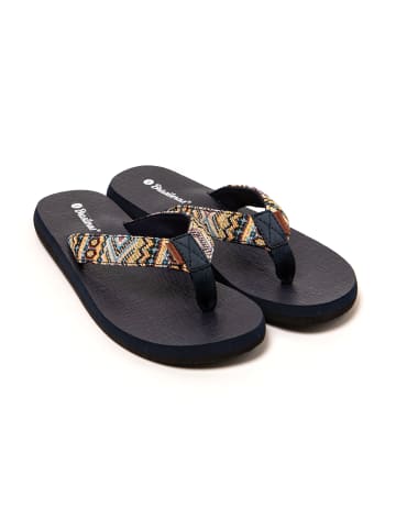 Brasileras Zehentrenner "Inca" in Blau