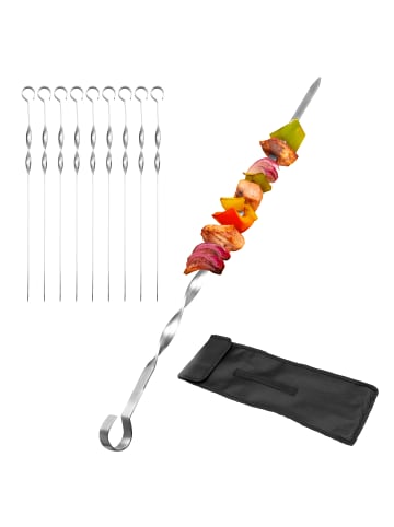 bremermann 10-er-Set Grillspieße 39 cm in Edelstahl