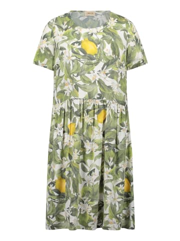 CARTOON Casual-Kleid mit Eingrifftaschen in Cream/Green