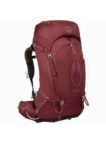 Osprey Aura AG 50 - Trekkingrucksack WXS/S 75 cm (enchantment purple) in berry sorbet red