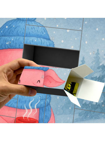 Mr. & Mrs. Panda Adventskalender Zum Befüllen Schwein Glühwein D... in Weiß