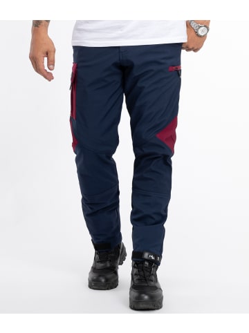 Rock Creek Softshellhose in Dunkelblau