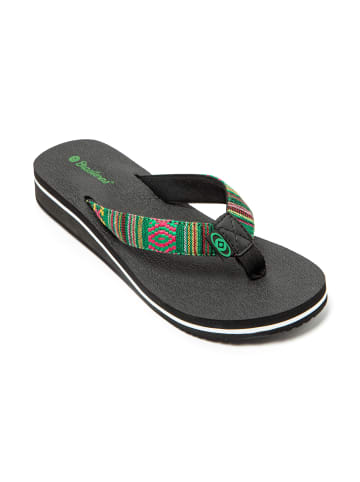 Brasileras Zehentrenner "Maya" in Grün