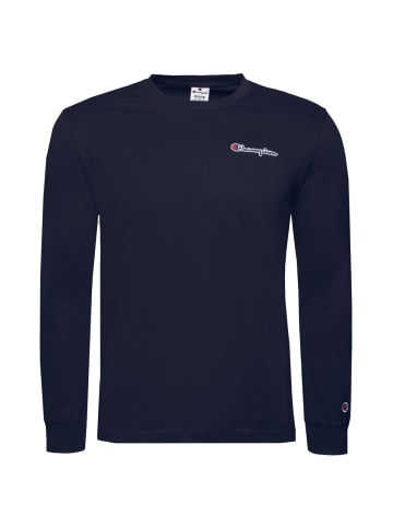 Champion Langarmshirt Crewneck Long Sleeve in dunkelblau