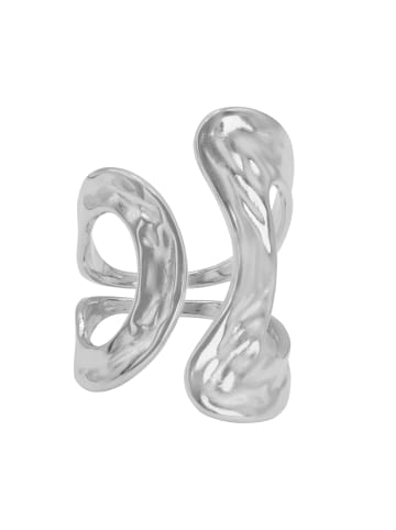 Steel_Art Eleganter Ring Damen Sabin silberfarben in silberfarben poliert
