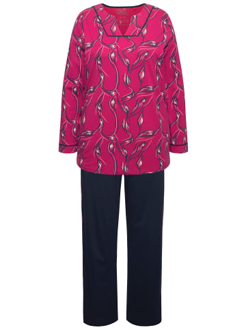 Ulla Popken Pyjama in fuchsia