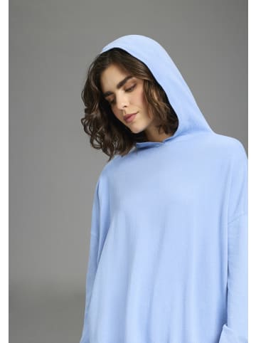 FLASHLIGHTS Strickpullover in blau melange