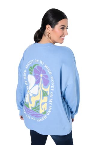 Studio Untold Sweatshirt in himmelblau