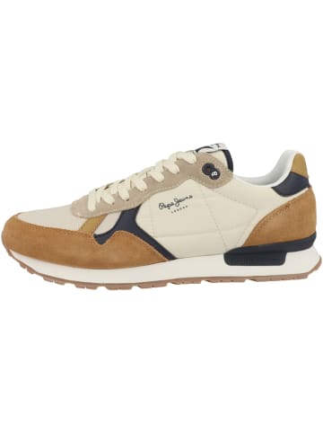 Pepe Jeans Sneaker low Brit Mix in braun