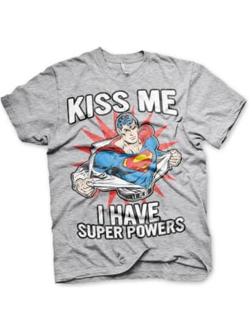 Superman T-Shirt in Grau