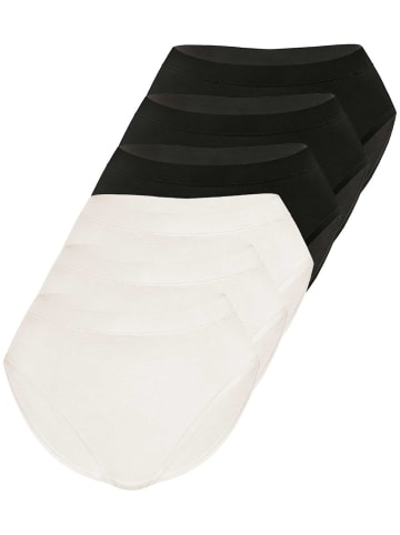 Sassa 6er Sparpack Slip Mini in black ivory