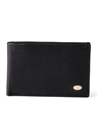 Esquire Chicago Geldbörse RFID Schutz Leder 10.5 cm in schwarz