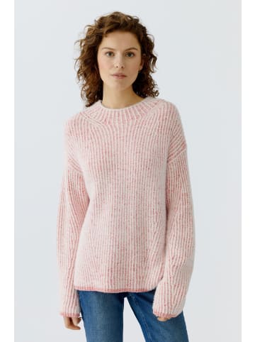 Oui Pullover in rose white