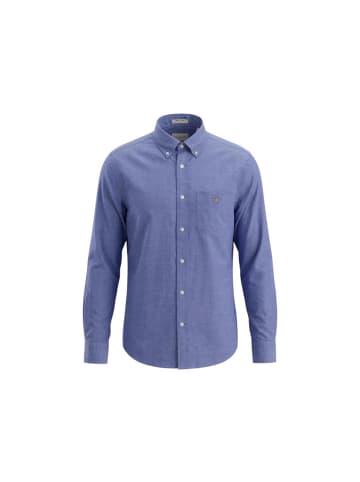 Gant Blau Baumwolle Businesshemd