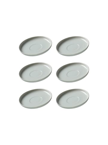 Ritzenhoff & Breker 6er Set Espressountertassen Jasper in – ø 10.5 cm in mint