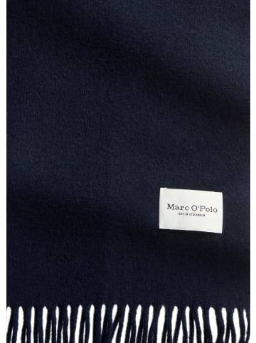 Marc O'Polo Schal mit Fransen in deep night blue