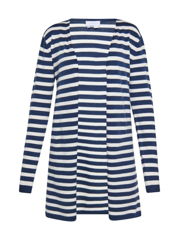 usha BLUE LABEL Damen Cardigan in MARINE WEISS
