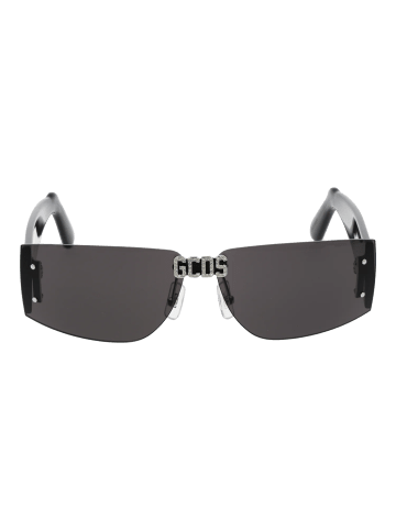 GCDS Unisex Sonnenbrillen Rechtwinklig Schwarz