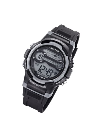 Calypso Digital-Armbanduhr Calypso Digital schwarz, grau groß (ca. 40mm)