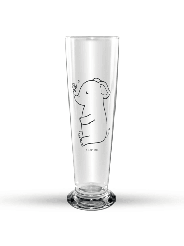 Mr. & Mrs. Panda Bier Glas Elefant Biene ohne Spruch in Transparent