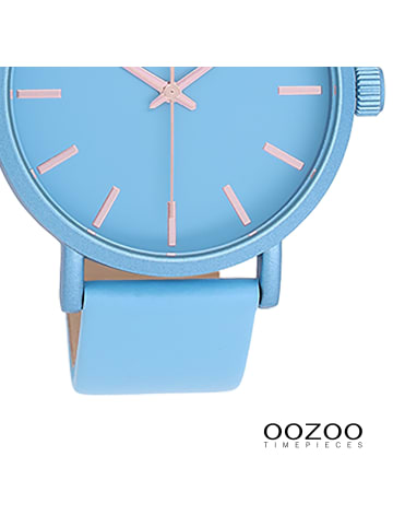 Oozoo Armbanduhr Oozoo Timepieces blau groß (ca. 42mm)