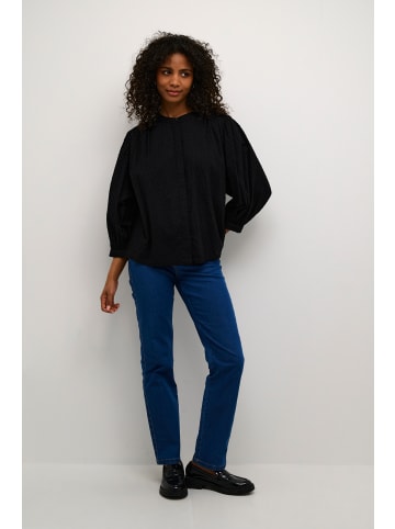 Kaffe Langarm - Hemd KAroca in Black Deep