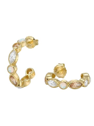 Noelani Creolen Silber 925, gelbvergoldet in gold