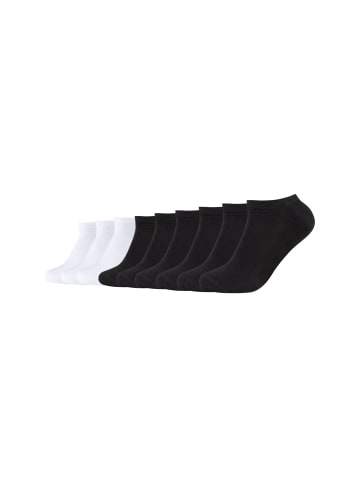 camano Sneakersocken 9er Pack ca-soft in schwarz weiß