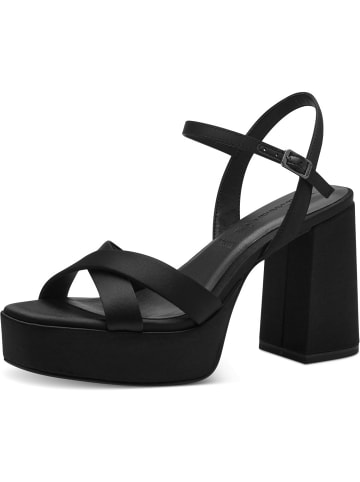 Tamaris Plateau-Sandaletten in BLACK