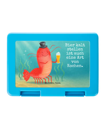 Mr. & Mrs. Panda Bentobox Hummer Weizen Design mit Spruch in Weiß